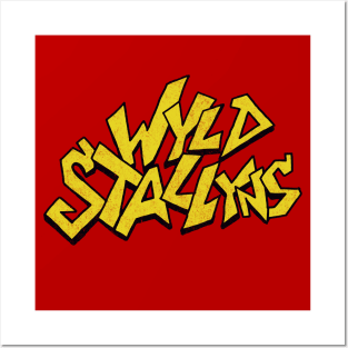 Wyld Stallyns - vintage logo Posters and Art